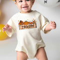 Thanksgiving Personalized Baby Romper - Short/Long Sleeve (0-2Y) - LuthCreative