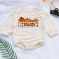 Thanksgiving Personalized Baby Romper - Short/Long Sleeve (0-2Y) - LuthCreative