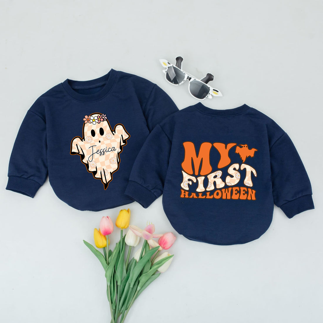Romper Baby My First Halloween - Personalized Custom Babysuit - Gift For Baby - LuthCreative