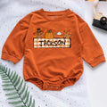 Thanksgiving Personalized Baby Romper - Short/Long Sleeve (0-2Y) - LuthCreative