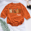 Customized Name Thanksgiving Personalized Baby Romper - Short/Long Sleeve (0-2Y) - LuthCreative