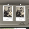 Personalized Car Visor Clip - Custom Photo Gift for Mom - The Day You Became My Mom

