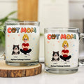 Personalized Cat Mom Mug - Custom Gift for Cat Lovers
