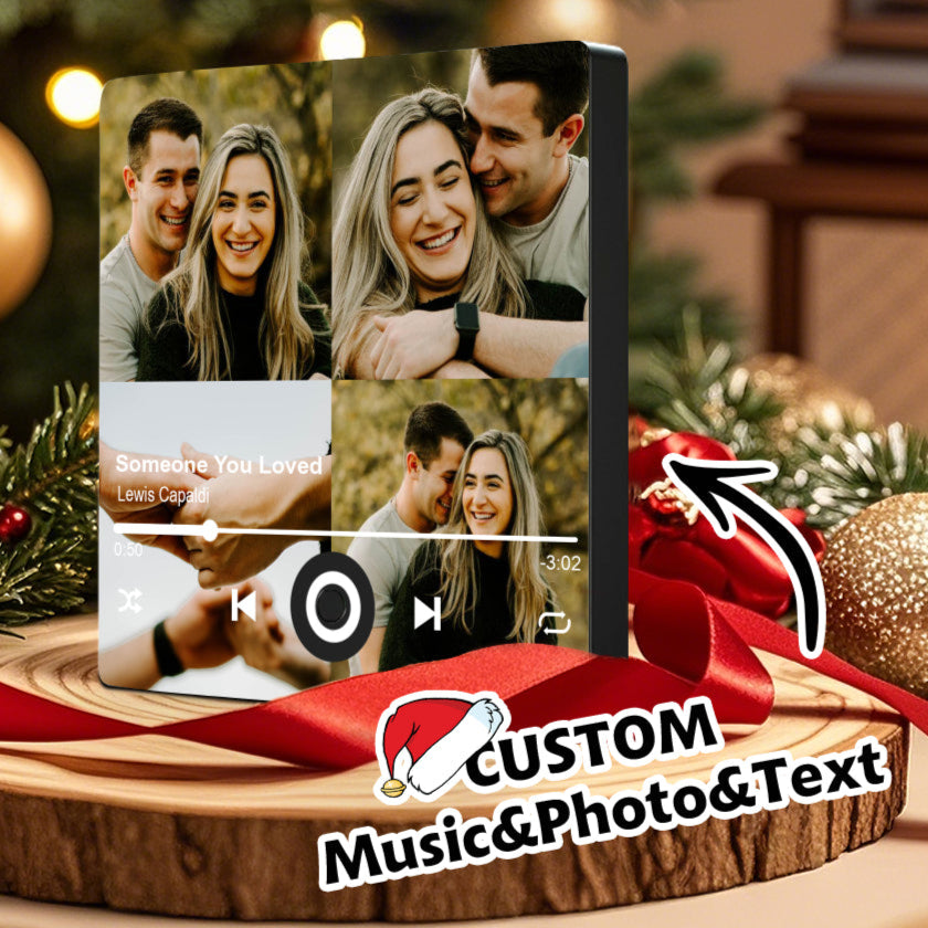 Custom Music Theme Fridge Magnet for Couples | Personalized Valentine's & Anniversary Gift

