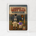 Personalized Father's Day Gift for Baseball Dad - Custom Photo Acrylic Plaque 