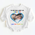 Personalized First Father's Day Gift Baby Onesie from Baby