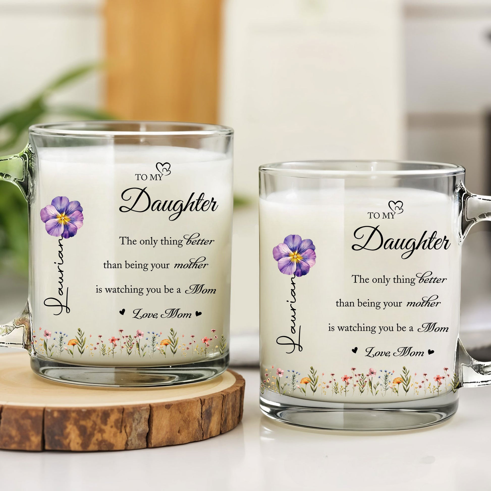 Personalized Gift for Daughter Who Is A Mom - Mug from Mother
