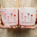 Personalized Mug for Grandma with Grandchild's Name and Birth Flower

