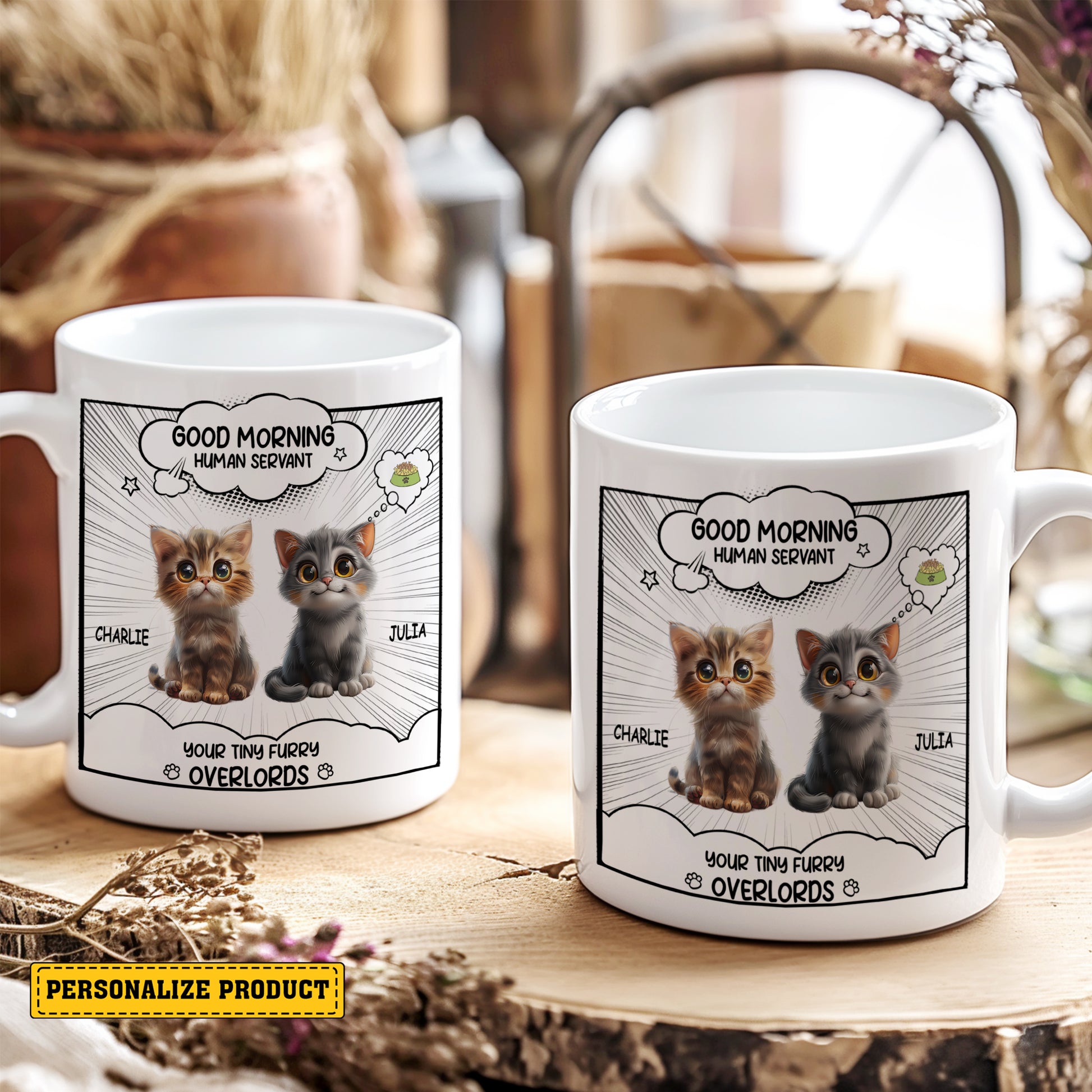Personalized Mug for the Dedicated Cat Servant (You Know Who You Are!)