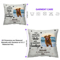 Personalized Pet Photo Memorial Pillow with 