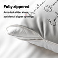 Personalized Pillow For Grandma With Grandchild's Photo And Birth Flower