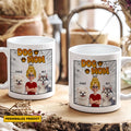 Dog Mom Custom Name and Dog Breed - Personalized 