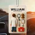 Personalized Vet Gift Car Accessory - Veterinarian 