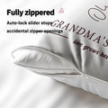 Personalized pillow for Mama with child's photo and birth flower 