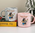 Sentimental Mother Daughter Linked Together Coffee Mug Gift

