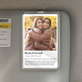 Show Your BFF the Love – Thoughtful Personalized Car Visor Clip Gift That Honors Laughter, Loyalty, and Long Drives Together