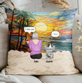 Still Talk About You Dog Loss Cat Loss Personalized Custom Pillow Pet Memorial Gift, Gift For Mom, Gift For Grandma