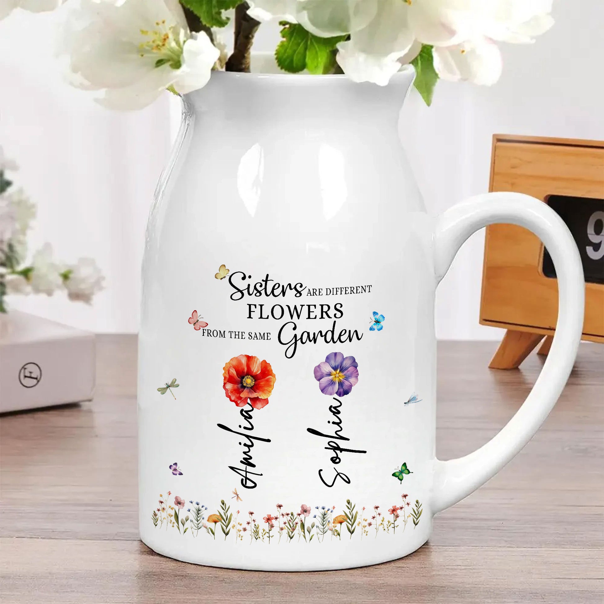 The Essence of Sisterhood: A Personalized Floral Tribute