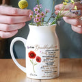 To My Daughter I Love You Forever And Always - Personalized Vase