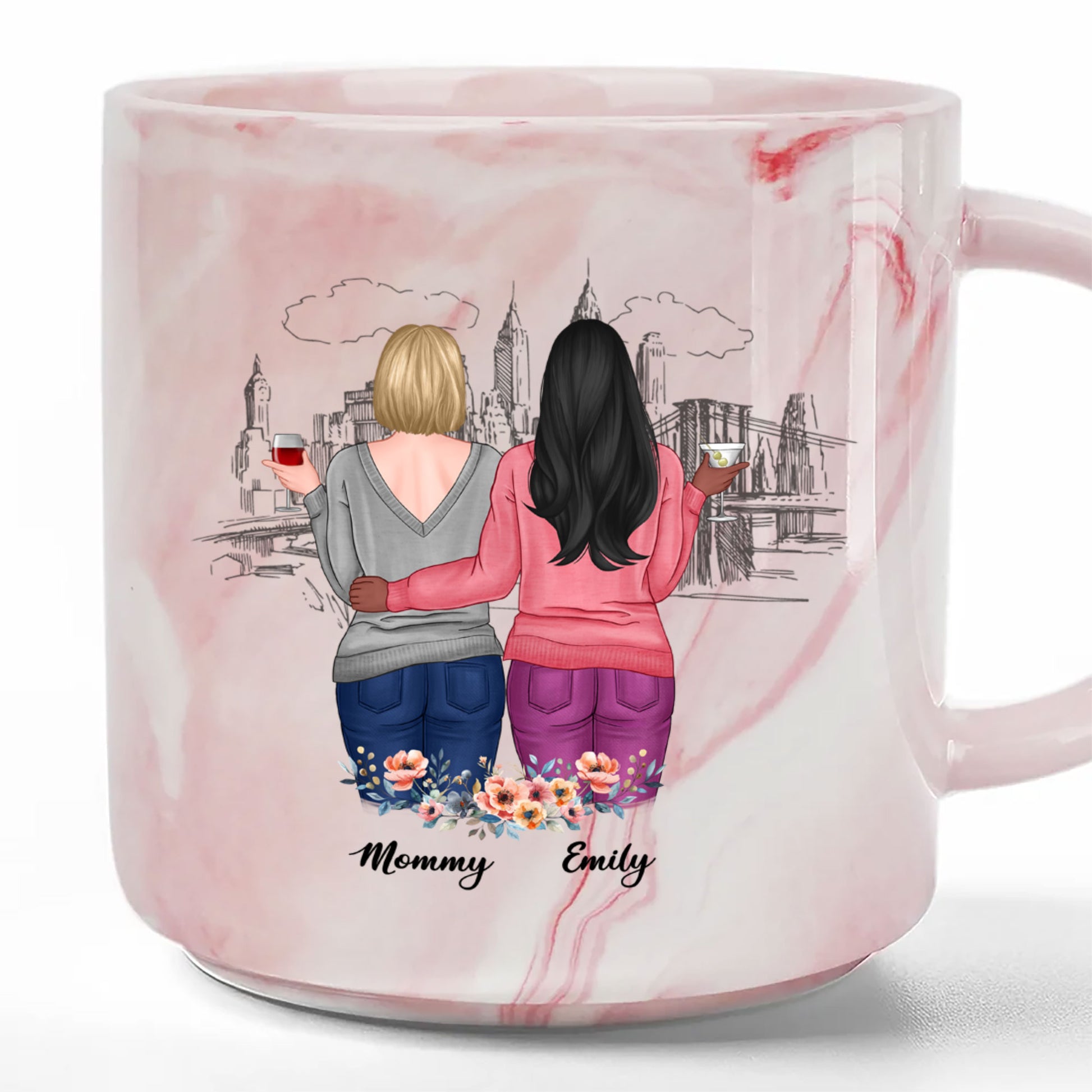To My Daughter The Only Thing Better Than Being Your Mother Is Watching You Be A Mom Happy Mother's Day Mug