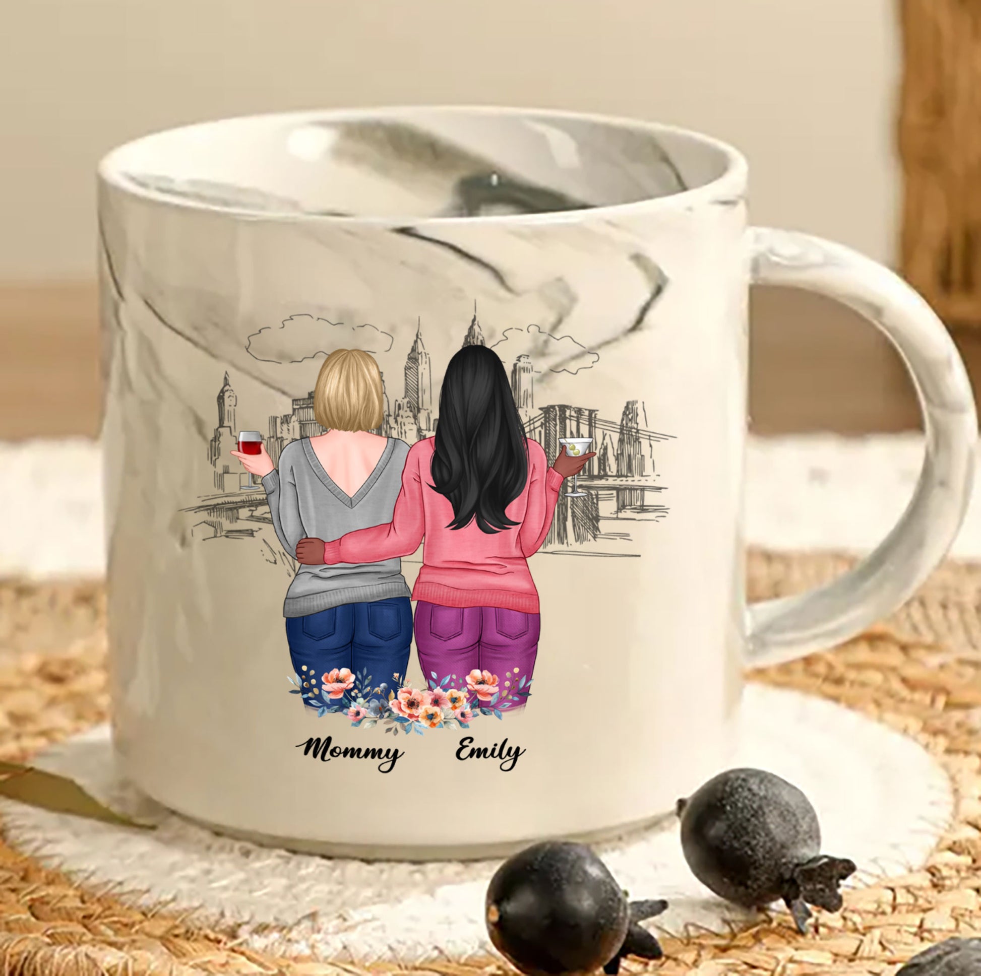 To My Daughter The Only Thing Better Than Being Your Mother Is Watching You Be A Mom Happy Mothers Day Mug