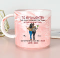To My Daughter The Only Thing Better Than Being Your Mother Personalized Marble Mug Mother's Day Gift