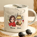 To My Daughter You Are Braver Than You Believe Marble Mug, Personalized Mug, Gift For Mom