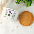 To My Granddaughter: A Birth Flower Personalized Plant Pot Full of Love