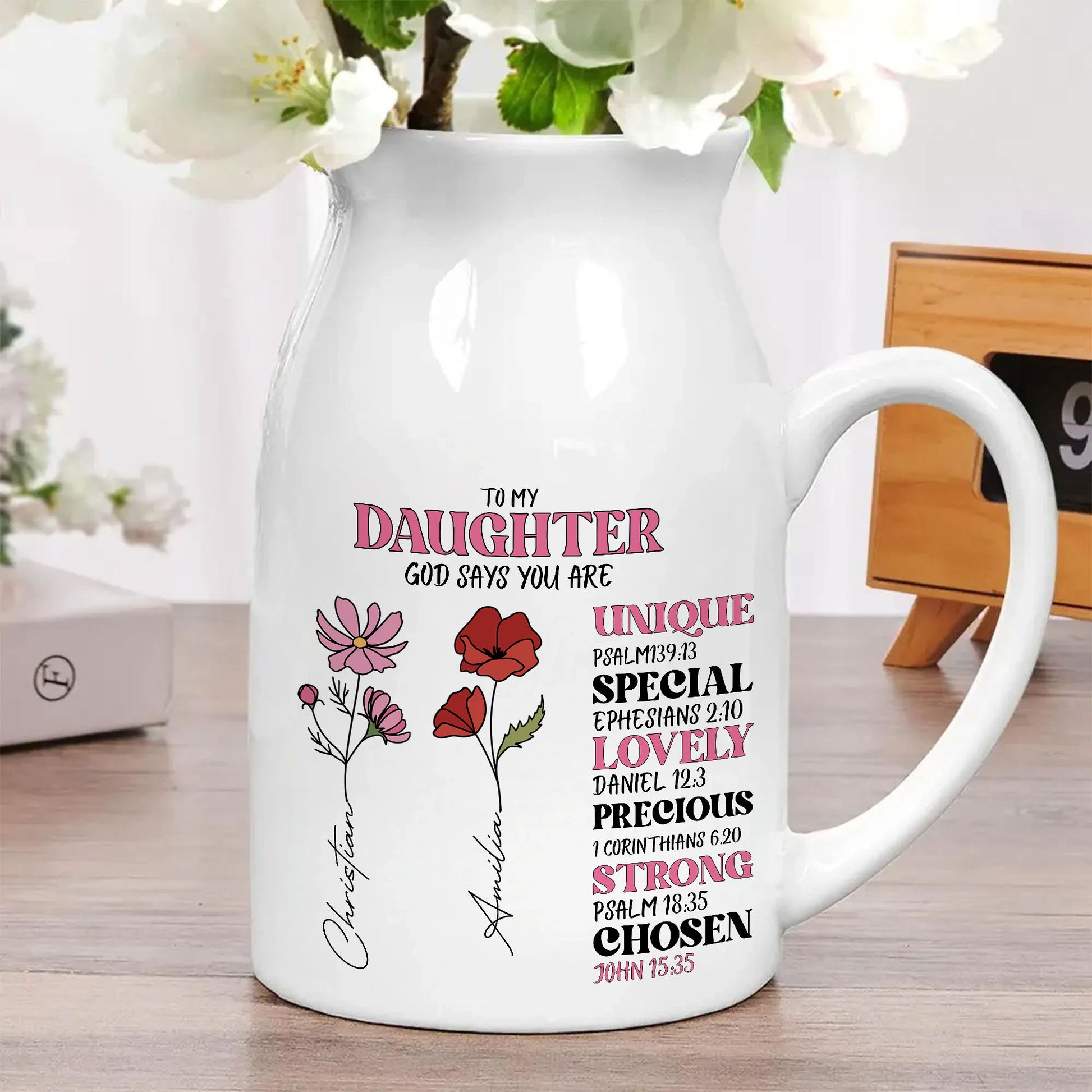 "To My Granddaughter, Whenever You Feel Overwhelmed, Remember Whose Granddaughter You Are, And Straighten Your Crown. Always Remember You Are Braver Than You Think, Stronger Than You Seem, Sod Loved More Than You Know."