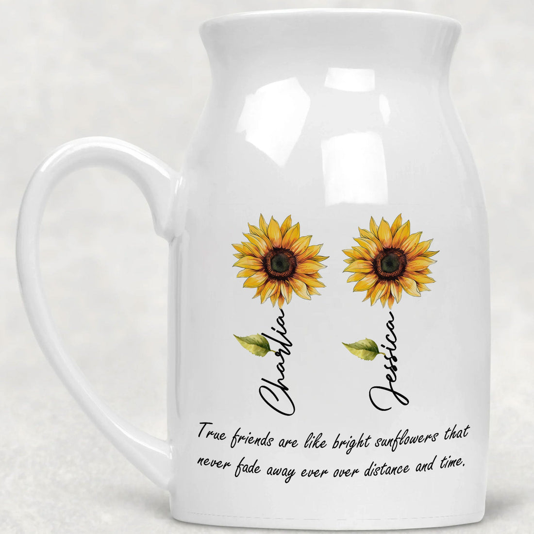 True Friends Are Like Bright Sunflowers That Never Fade Away Ever Over Distance And Time. 