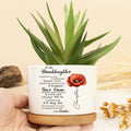 Whenever You Feel Overwhelmed: A Birth Flower Ceramic Pot to Remind You of Your Inner Power