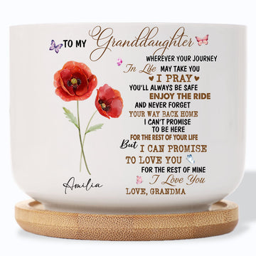 Wherever Your Journey In Life May Take You Birth Month Flower plant pot