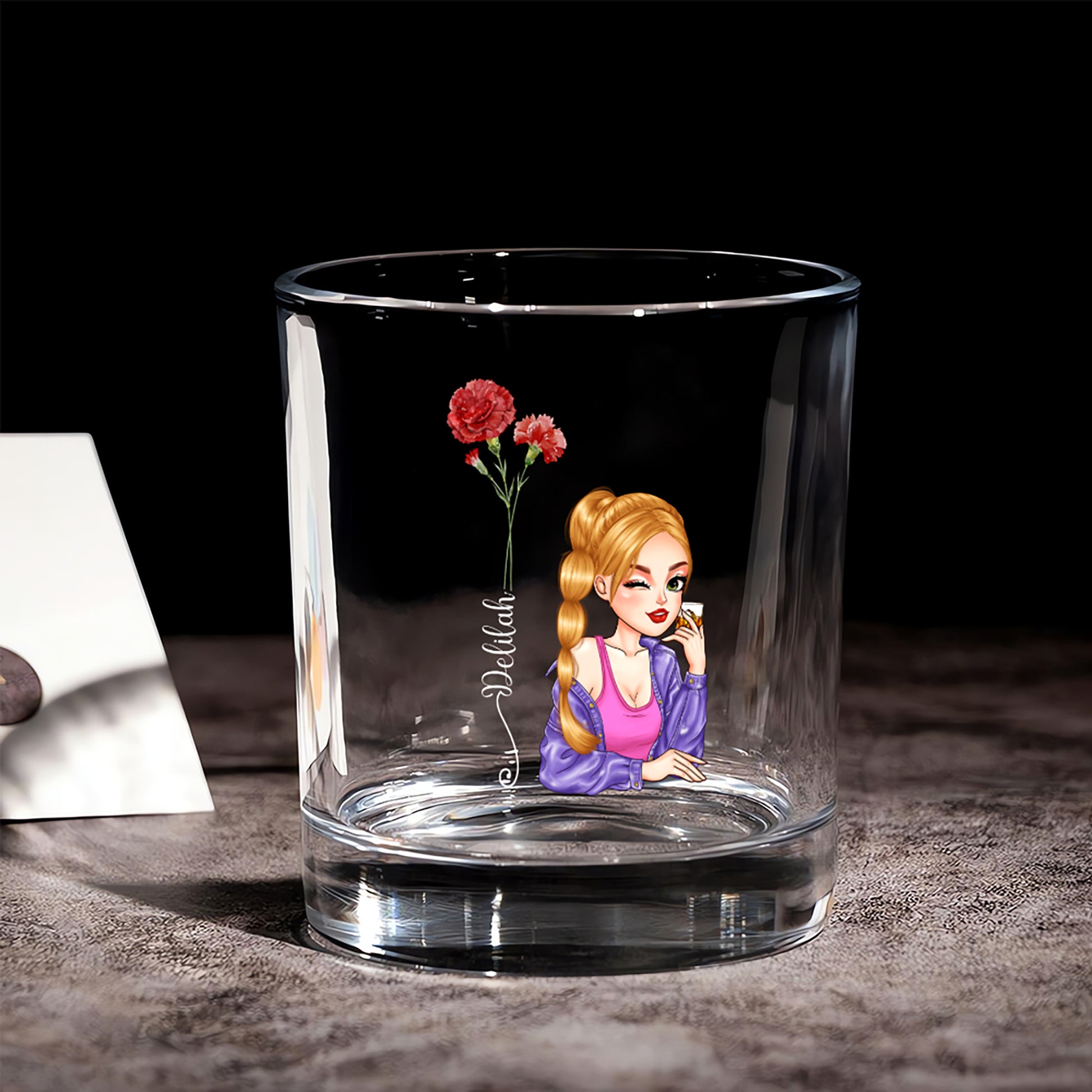 You Are Amazing Strong Brave Remember That Today Whiskey Glass | Motivational Drinkware