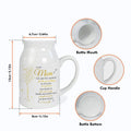 You Are The Reason For The Good Things In Our Life Ceramic Flower Vase | Personalized Mother To Grandmother Ceramic Vase