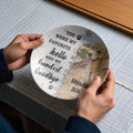 You Were My Favorite Hello And My Hardest Goodbye Pet Memorial Ceramic Plate, Gift For Mom, Gift For Grandma