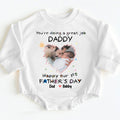 You are doing Great Job Daddy Custom Photo First Father's Day Gift for New Dad