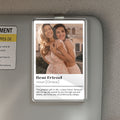 Your Best Friend Deserves This – Personalized Car Visor Clip, the Ultimate Gift for Friendship That Travels With You

