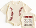 Customized Romper Baby Baseball Babe - Personalized Custom Babysuit - Gift For Baby - LuthCreative