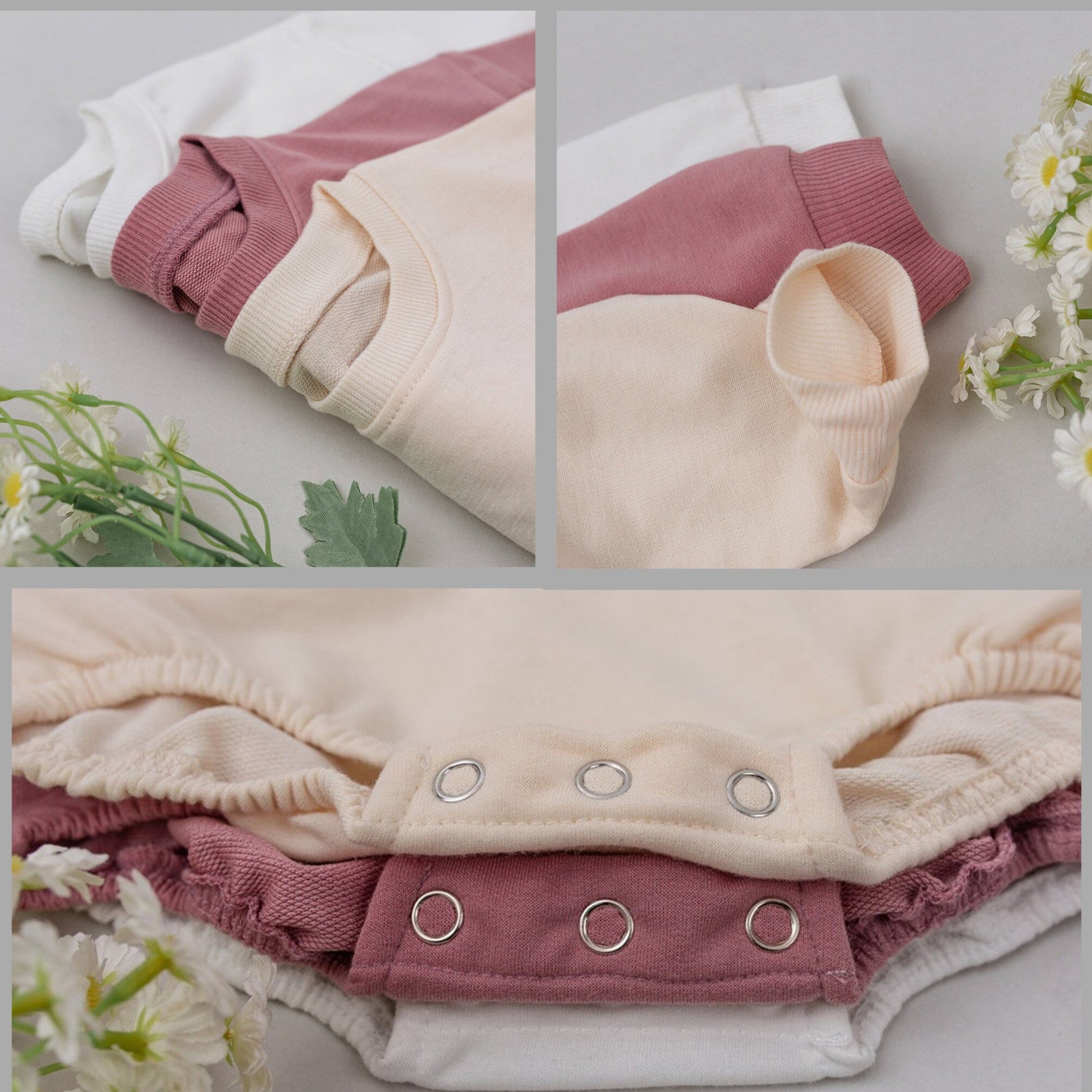 Baby Romper Long Sleeve Customize In My Moma's Lil' Girl Era Personalized Custom Babysuit - Gift For Baby - LuthCreative