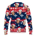 Personalized Gift Custom Ugly Christmas Sweater, Custom Face Crewneck Sweatshirt, Personalized Family Photo Sweater, Custom Gift for Men Women, Family Party Gifts Wool Sweater - LuthCreative