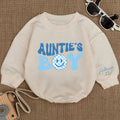 Baby Romper Customize Auntie's Boy - Personalized Custom Babysuit - Gift For Baby - LuthCreative